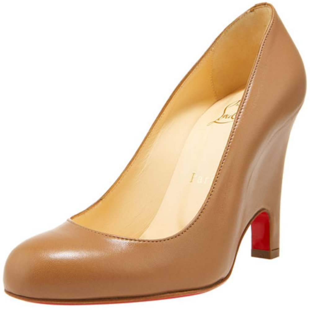 Christian Louboutin Morphing Wedge Pump Leather